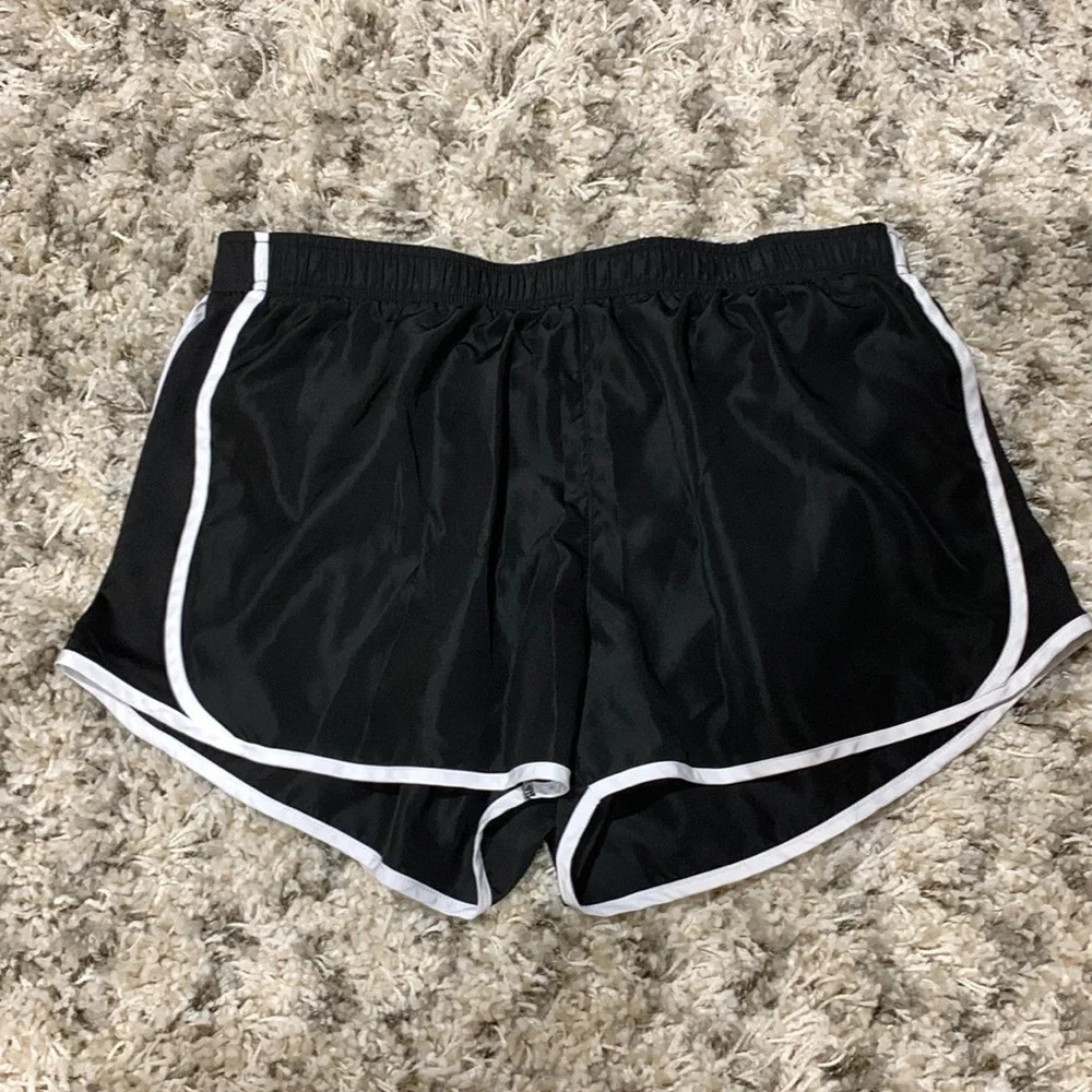 Black Running Shorts